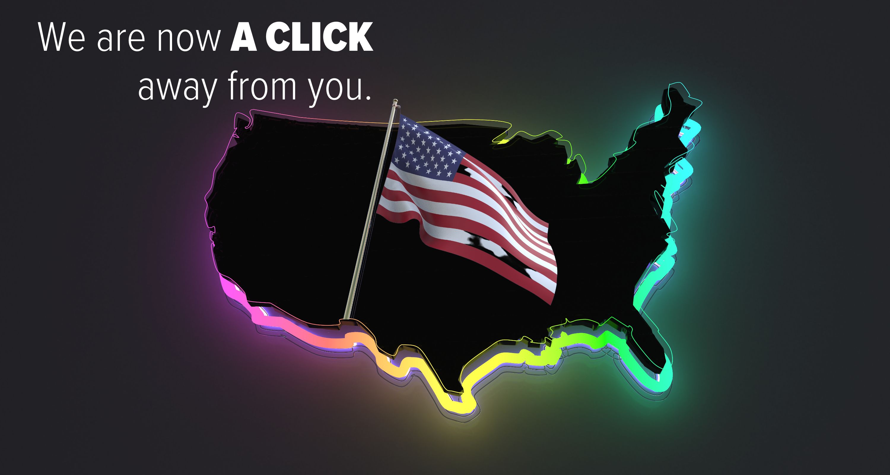 United States Banner by Techys Digital